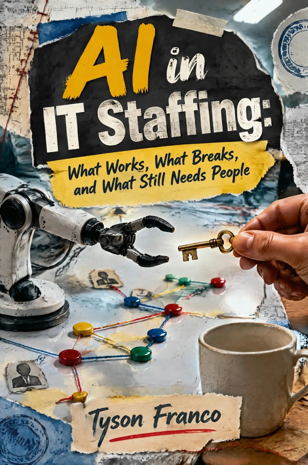 Cover of AI in IT Staffing: What Works, What Breaks, and What Still Needs People by Tyson Franco